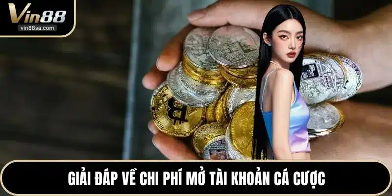 Giải đáp về chi phí mở tài khoản cá cược