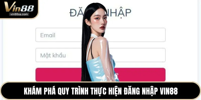 Khám phá quy trình thực hiện đăng nhập VIN88